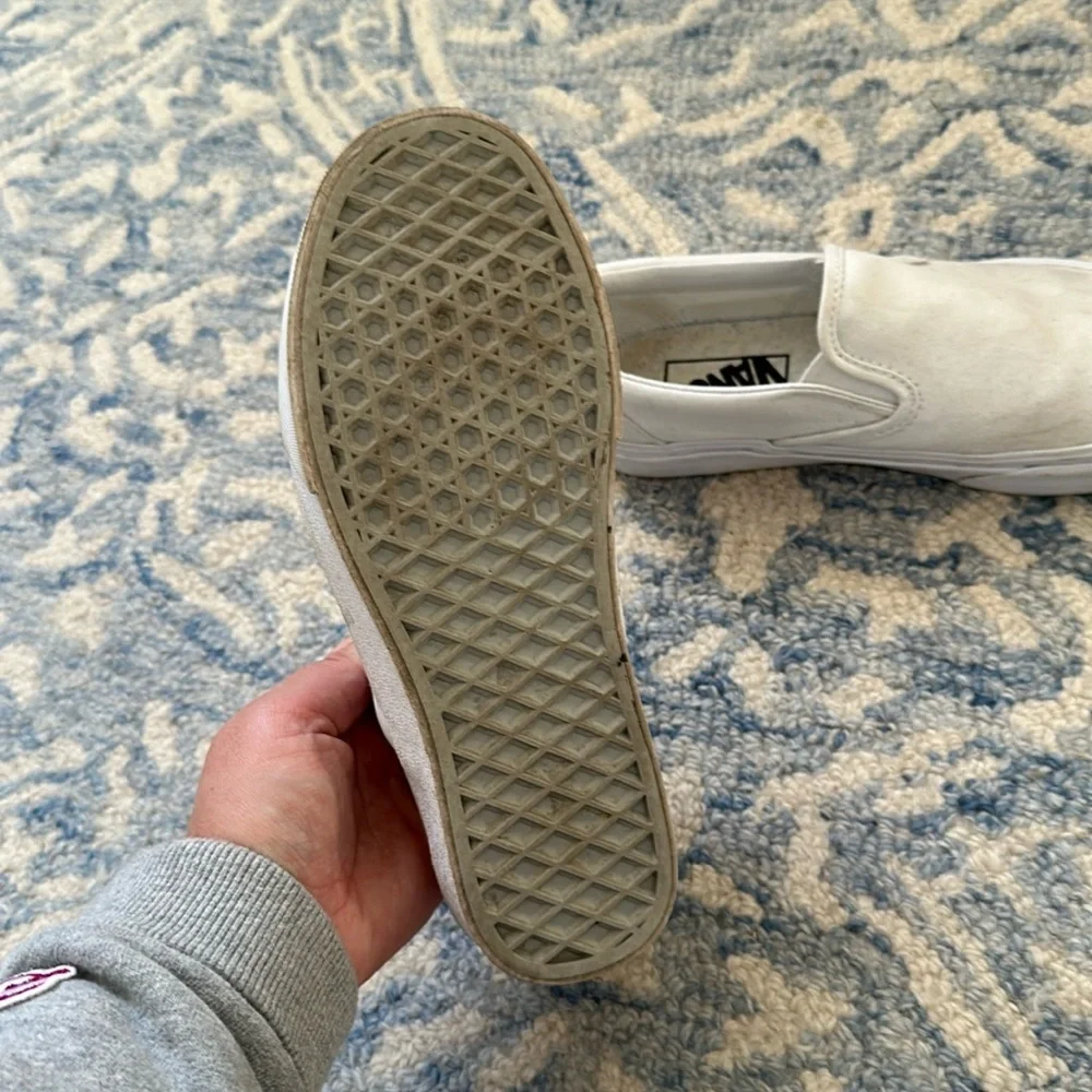 GUC Vans canvas slip ons sz 6 - Picture 2 of 9